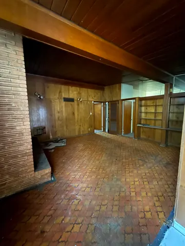 a view of a backyard of a house