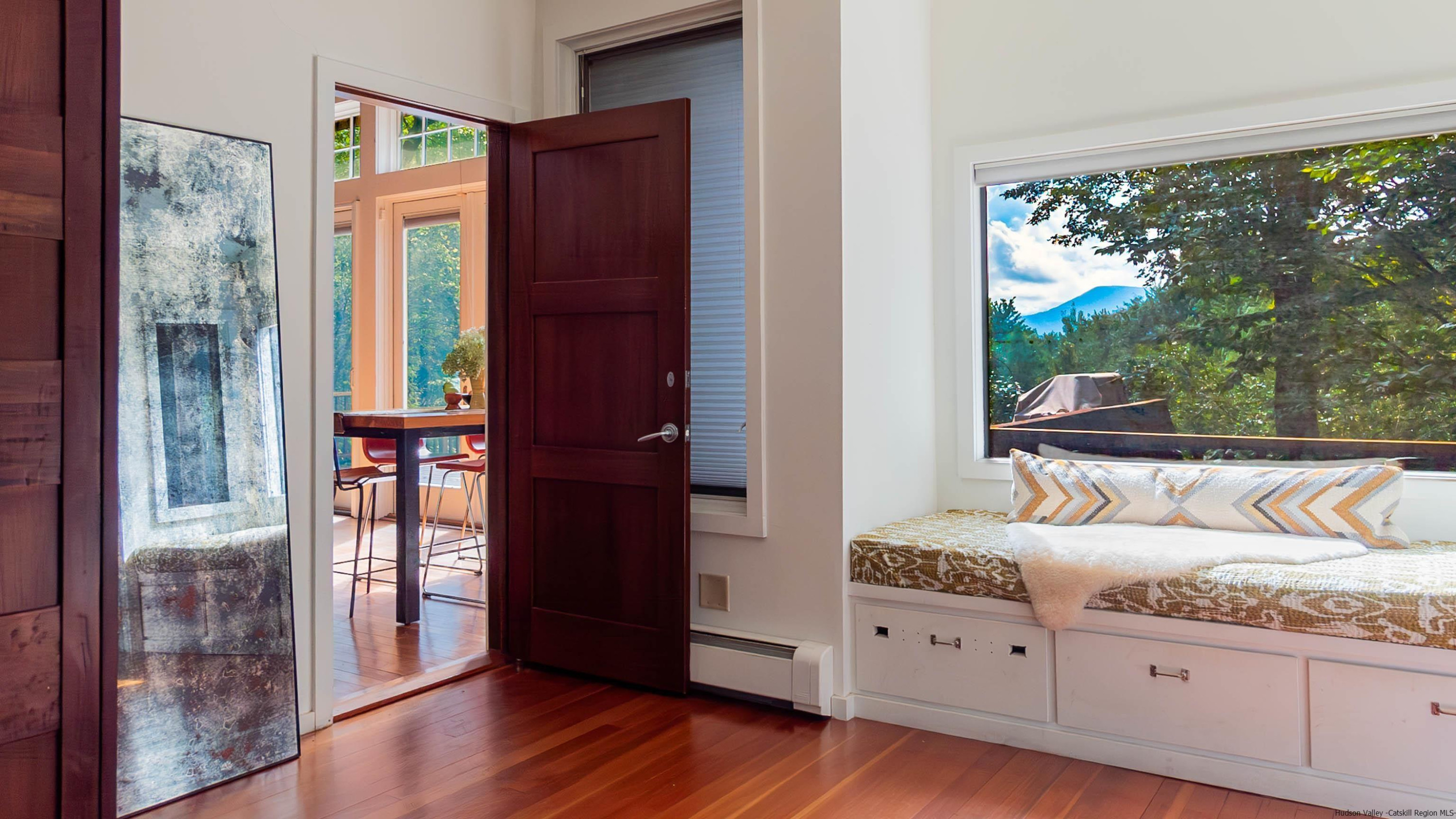 310 Jims Road Mount Tremper, NY 12457 - Photo 20 of 35 a living room with furniture and wooden floor