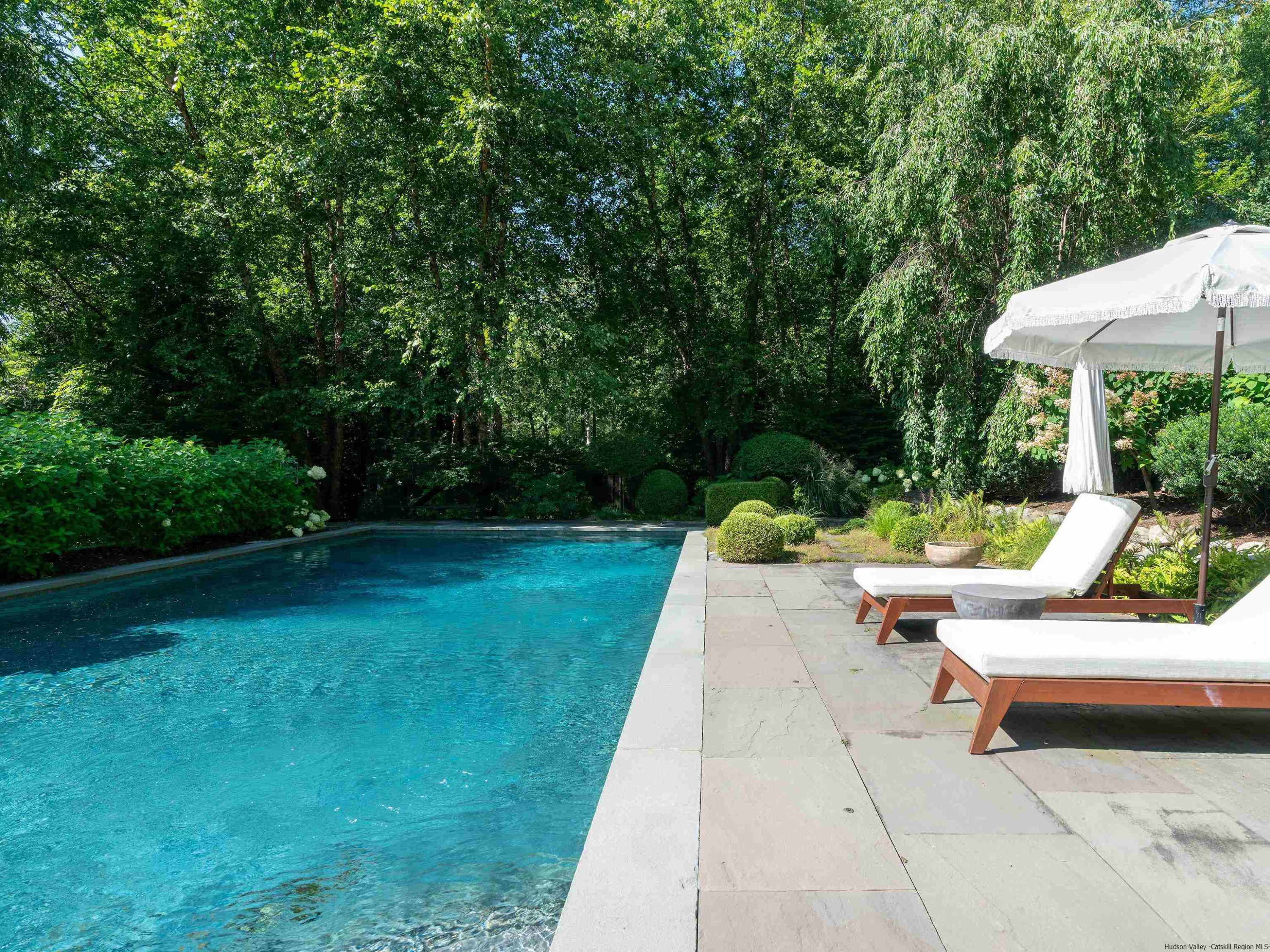 310 Jims Road Mount Tremper, NY 12457 - Photo 5 of 35 a view of backyard with swimming pool and patio