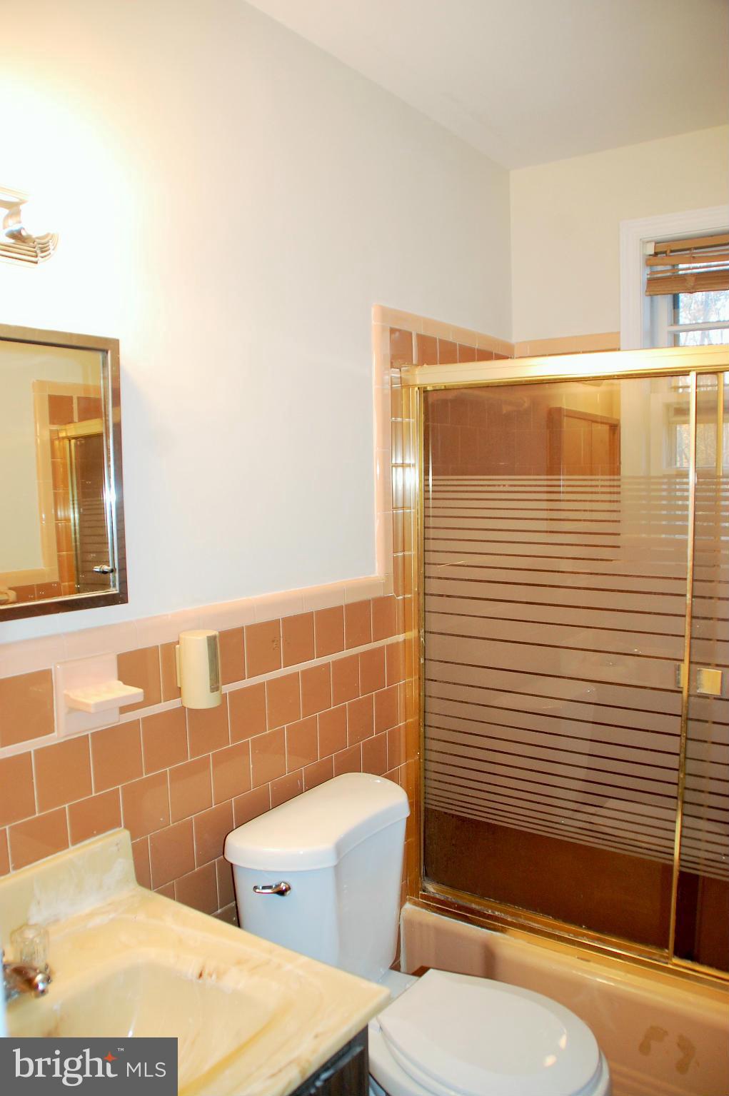 5508 Spruce Drive Clinton, MD 20735 - Photo 13 of 18 a bathroom with a toilet a sink and mirror