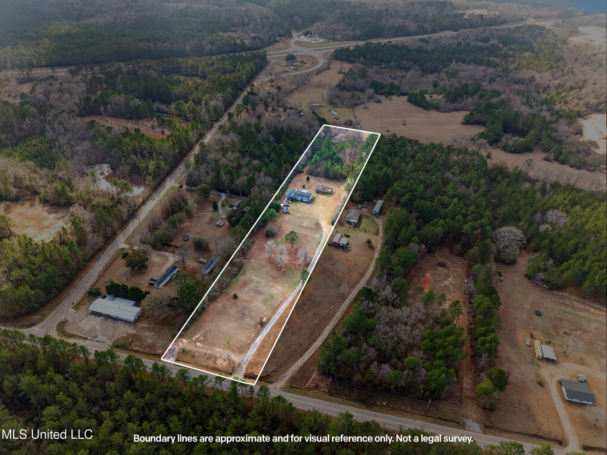 21041 Success Road Saucier, MS 39574 - Photo 56 of 59 56_aerial boundary 2