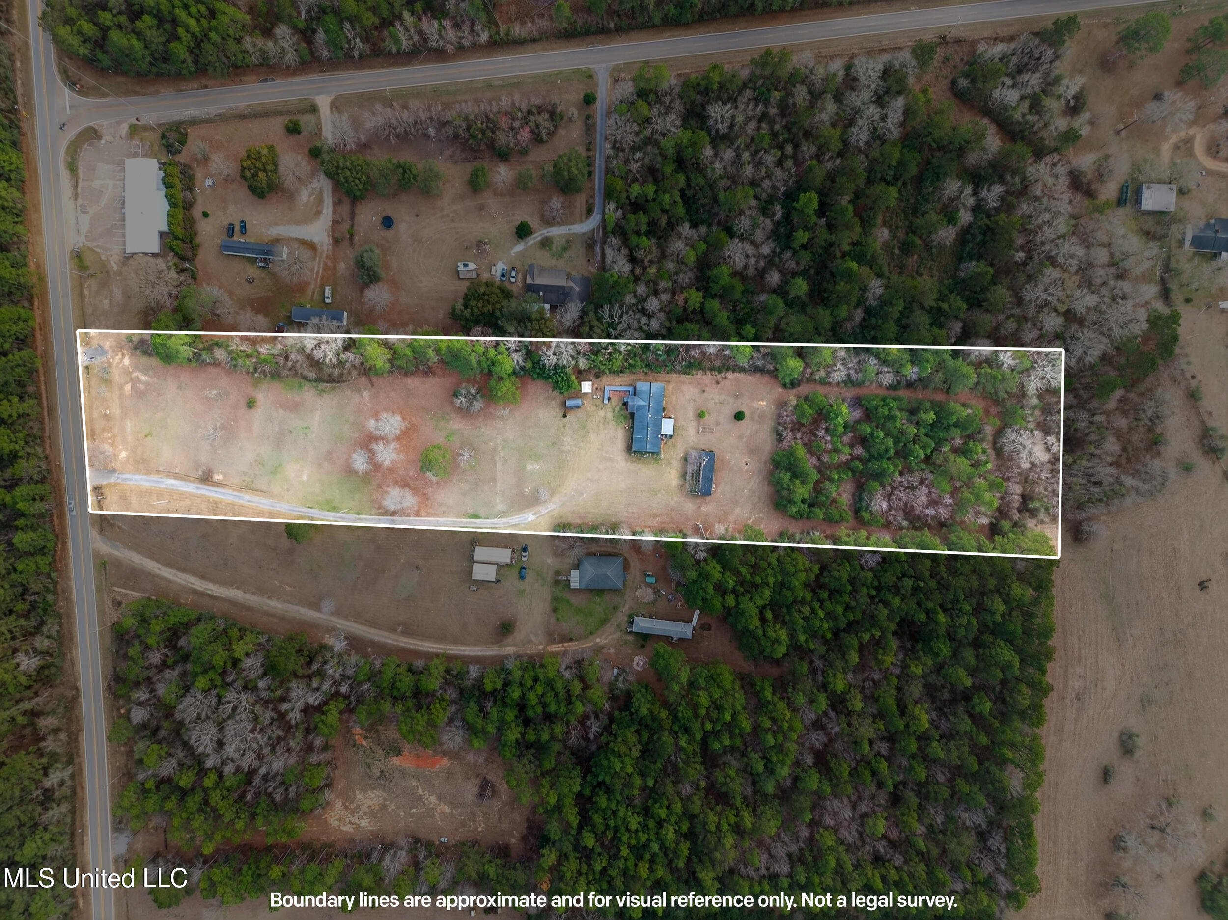21041 Success Road Saucier, MS 39574 - Photo 58 of 59 58_aerial boundary 4