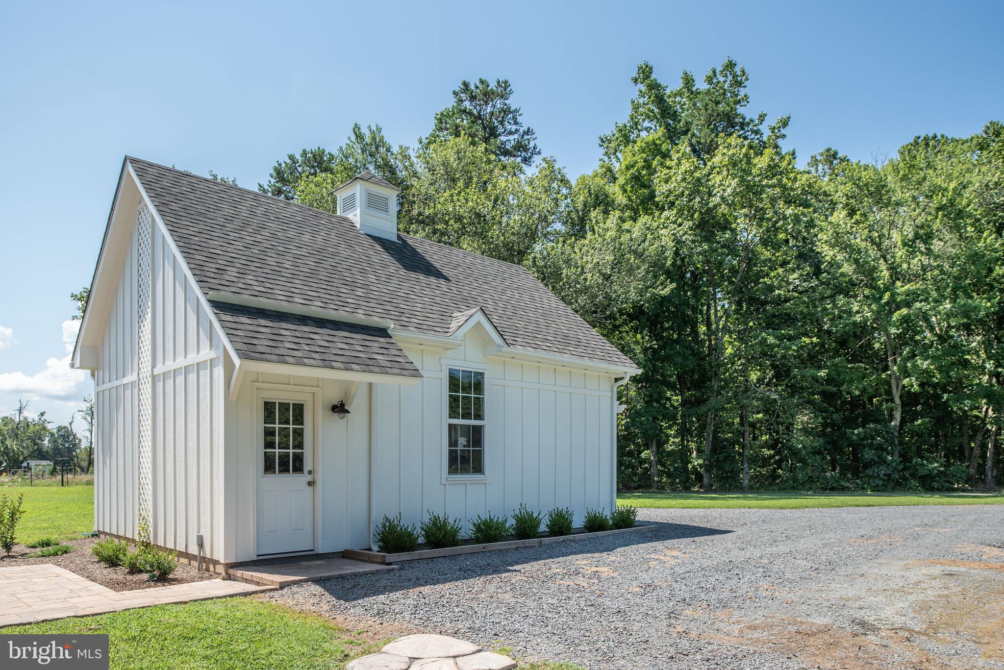 17357 Hudson Mill Road Culpeper, VA 22701 - Photo 10 of 39 Newly Built Board-and-Baton Garage with Power