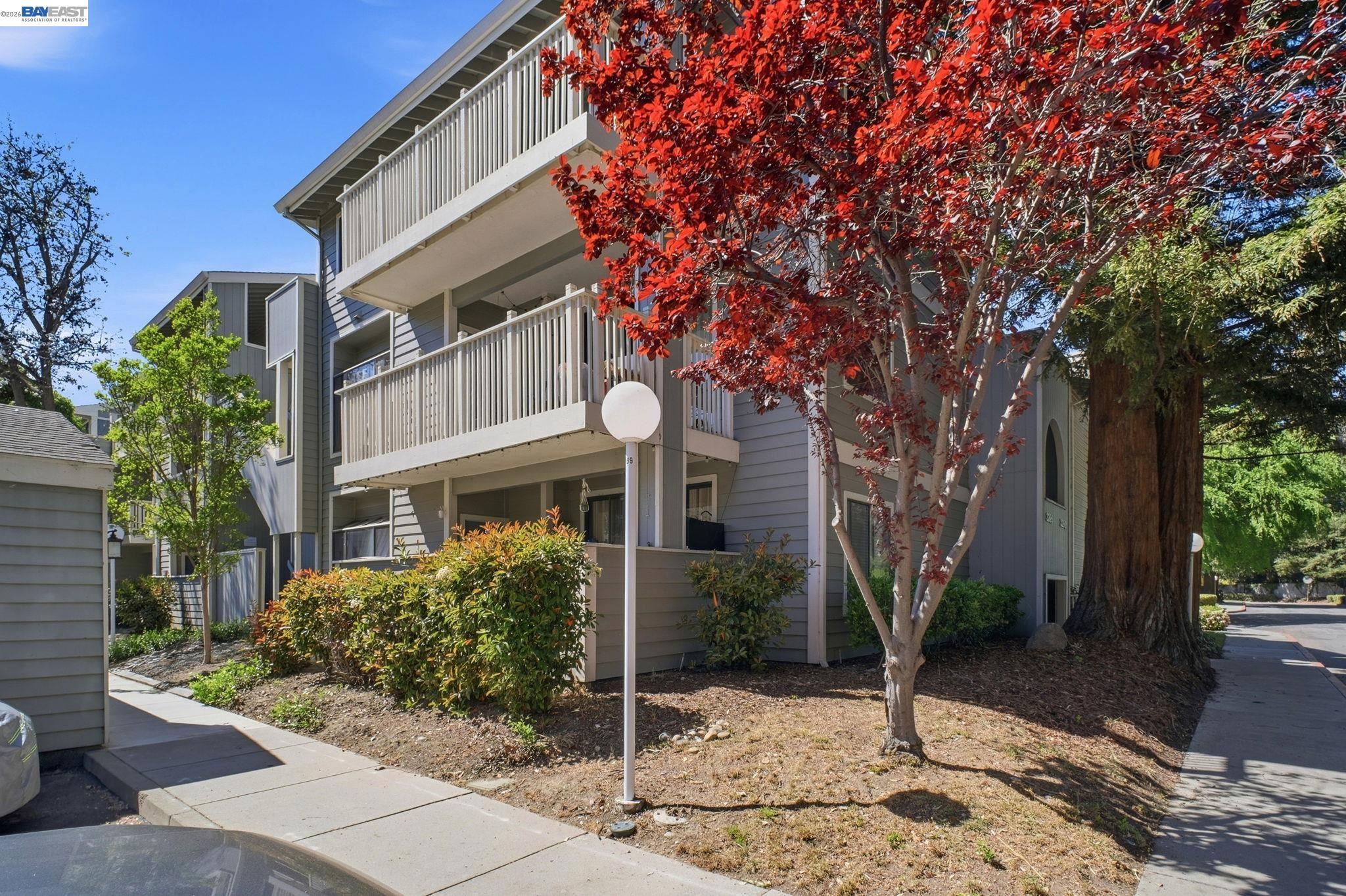 3395 Pinewood Terrace, Unit 304 Fremont, CA 94536 - Photo 2 of 33 a front view of a house with tree s