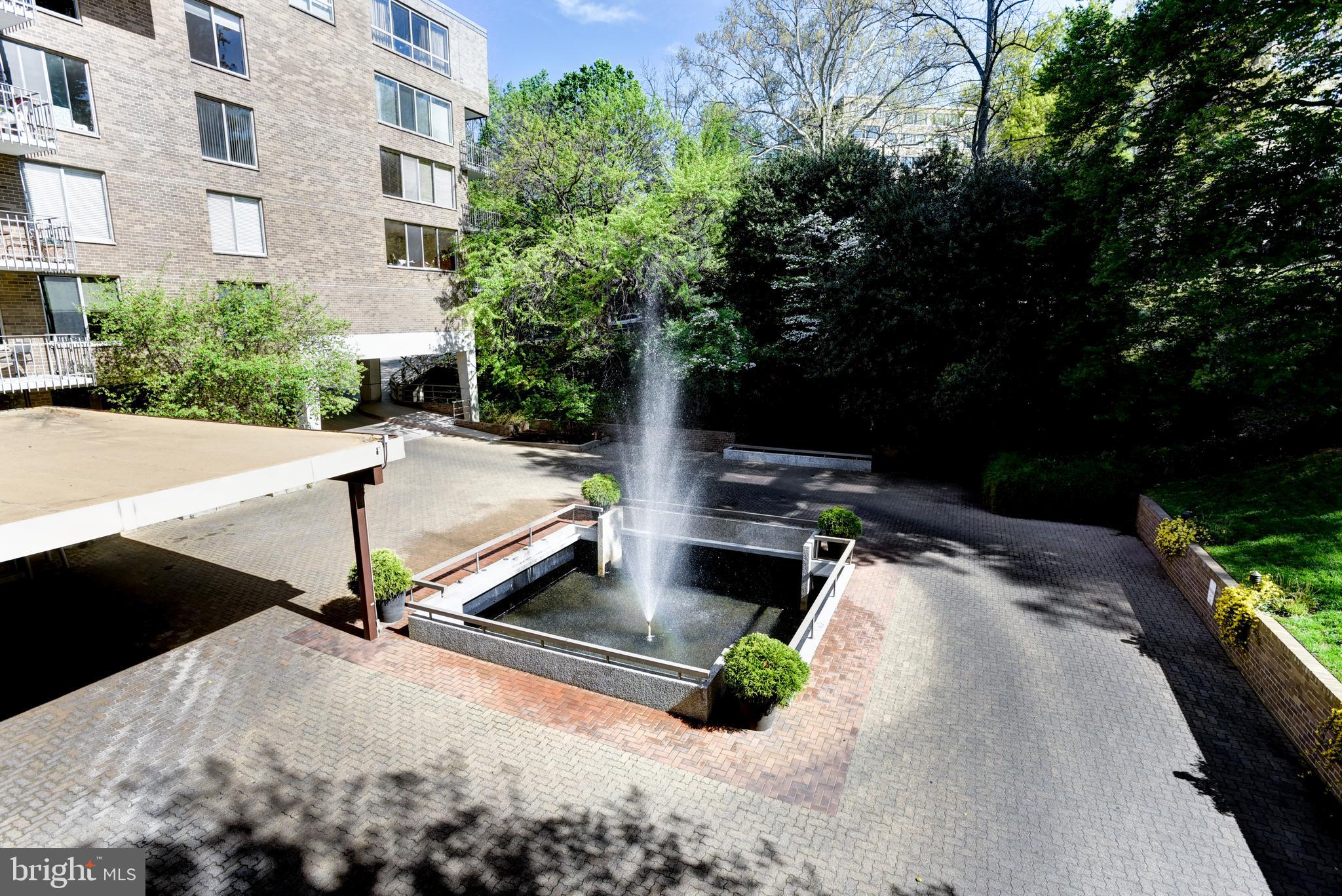 4100 Cathedral Avenue Northwest, Unit 512 Washington, DC 20016 - Photo 30 of 71 a view of outdoor space and seating area