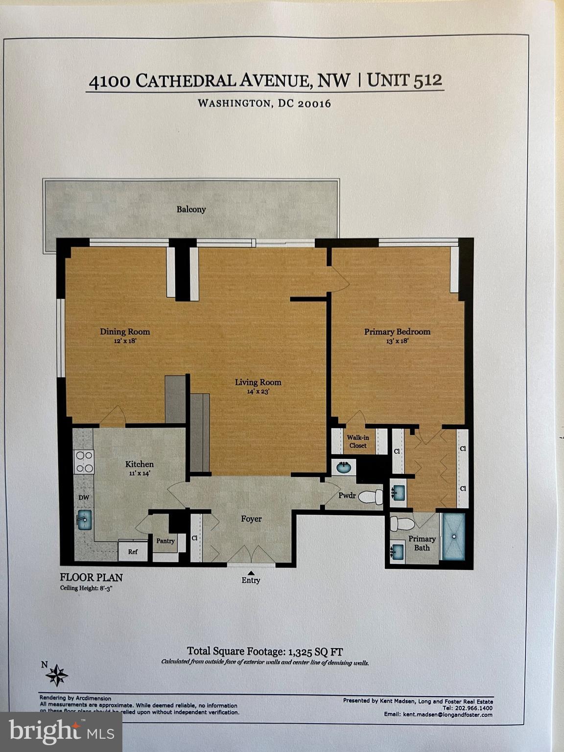 4100 Cathedral Avenue Northwest, Unit 512 Washington, DC 20016 - Photo 8 of 71 a view of bathroom