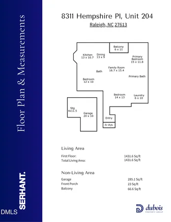 $320,000 | 8311 Hempshire Place, Unit 204, Raleigh, NC 27613