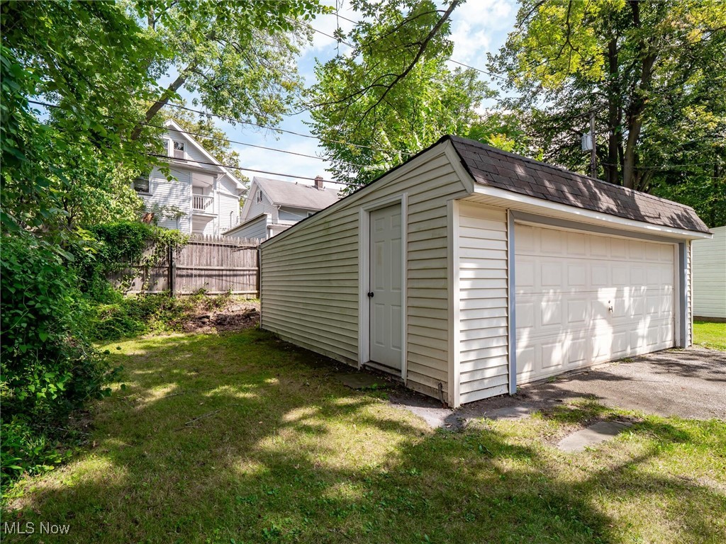 2193 Rexwood Road Cleveland, OH 44118 - Photo 28 of 32 detached 2 car garage offers additional storage and workspace