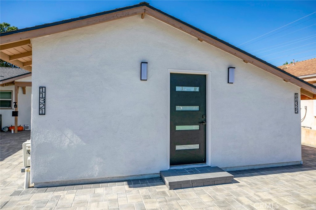 a view of a small space