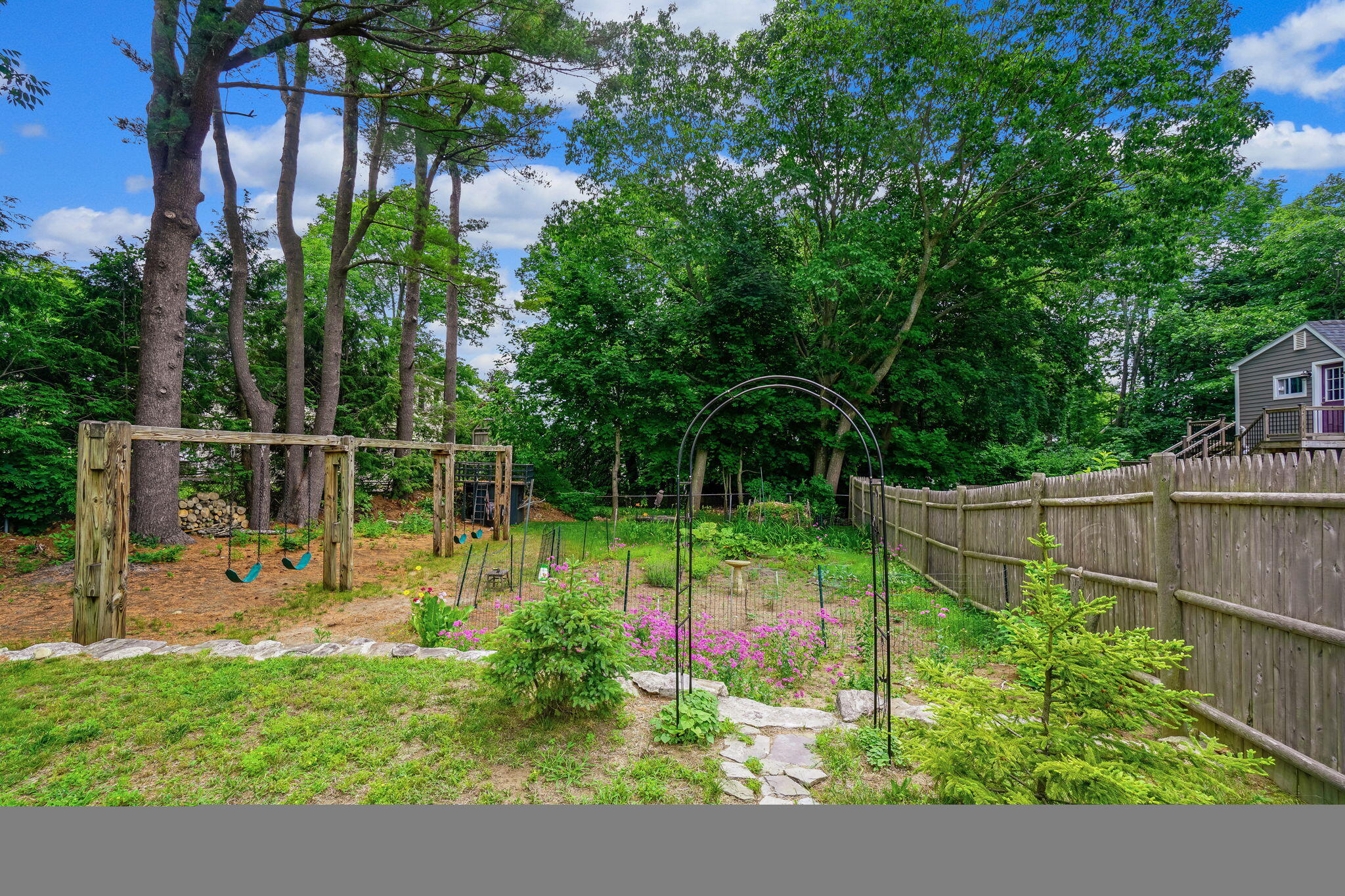 267 Foreside Road Falmouth, ME 04105 - Photo 9 of 47 Organic garden area.