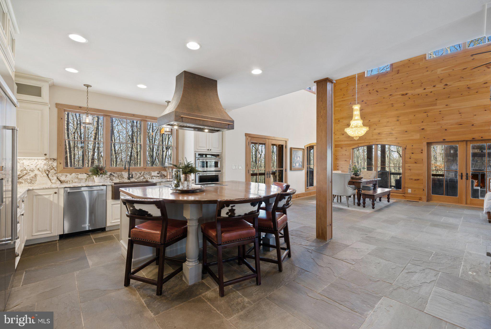 6416 Weadon Ridge Lane Marshall, VA 20115 - Photo 20 of 92 Gourmet Kitchen Opens to Dining Room & Great Room