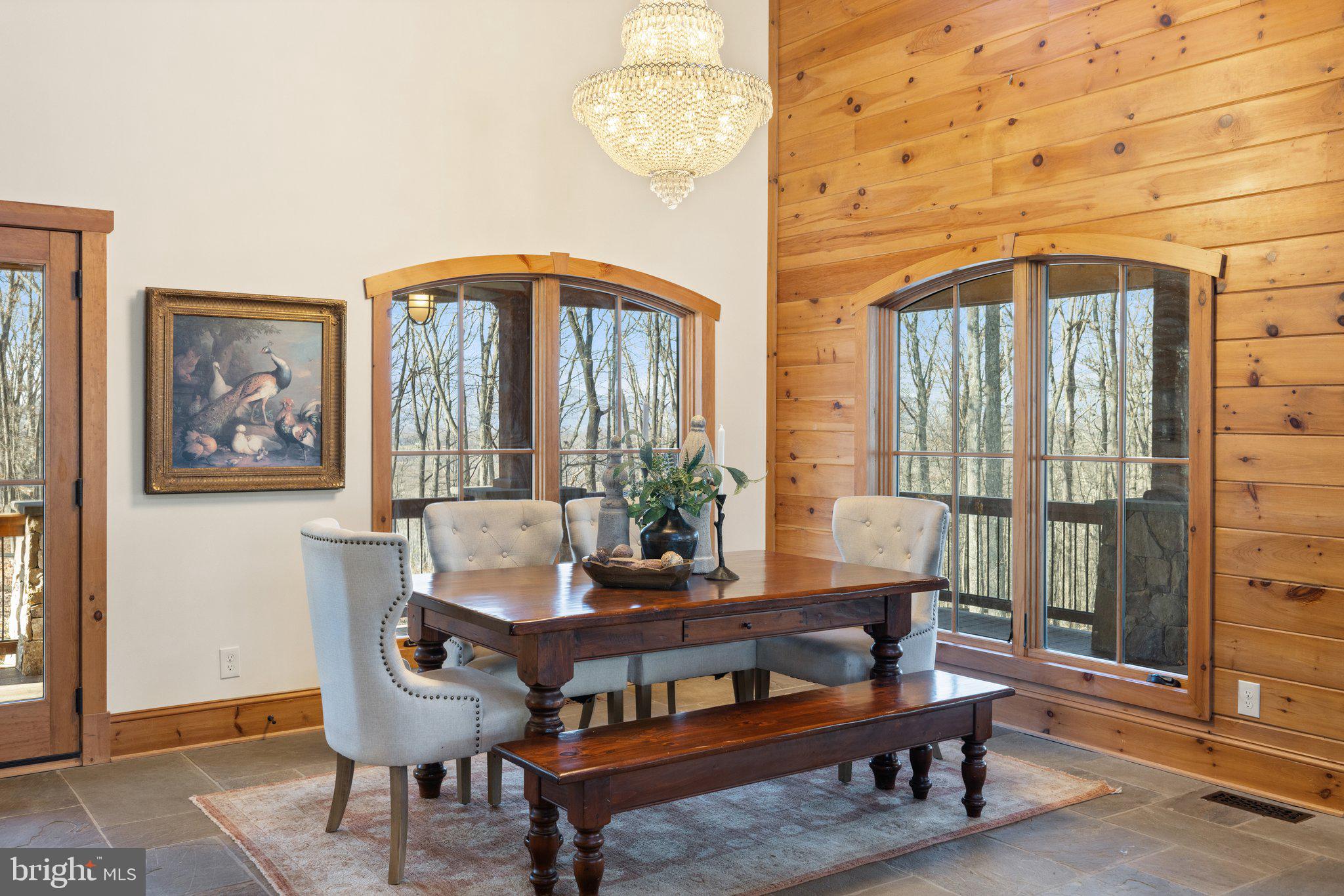 6416 Weadon Ridge Lane Marshall, VA 20115 - Photo 32 of 92 Dining Room with Impressive Chandelier