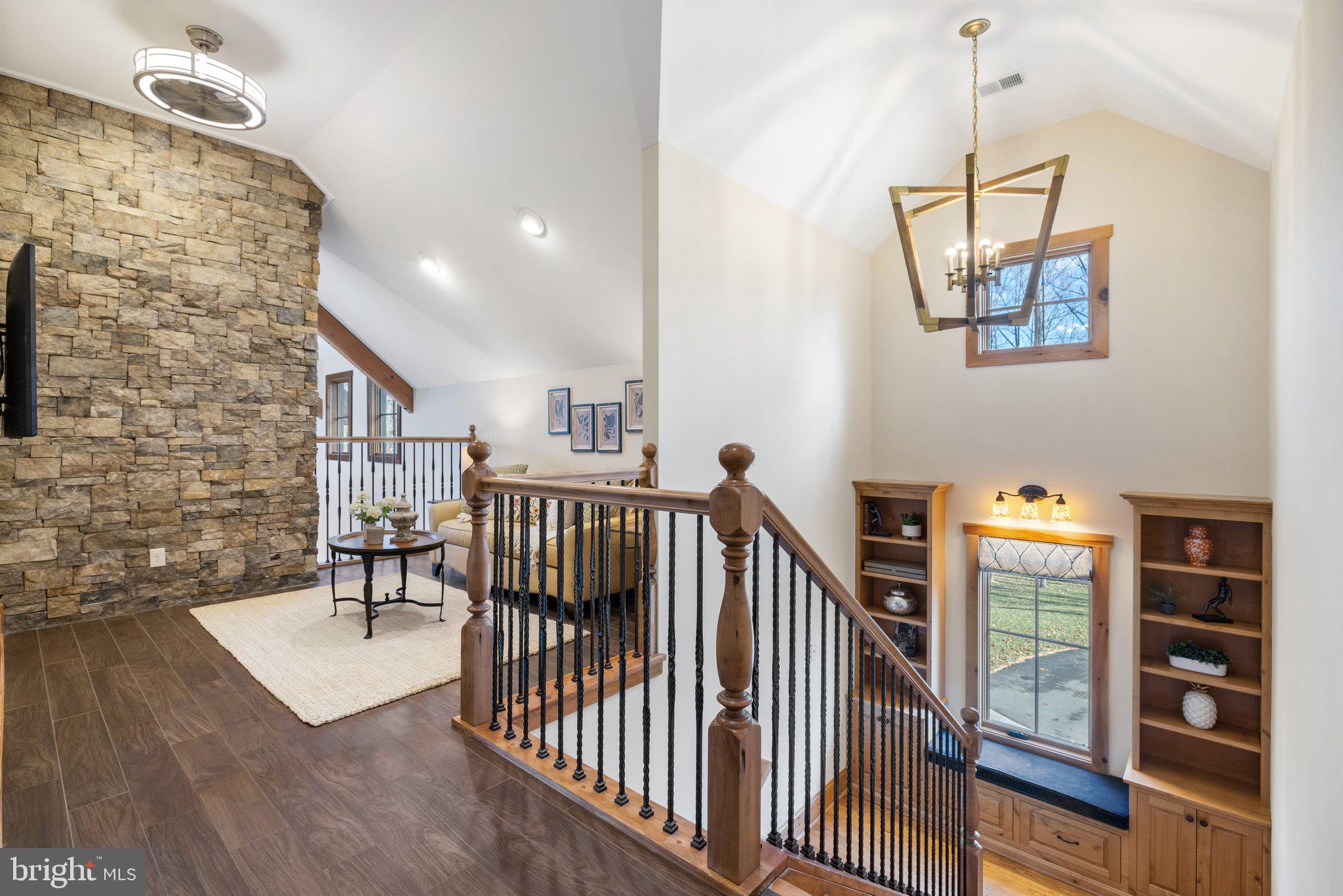 6416 Weadon Ridge Lane Marshall, VA 20115 - Photo 52 of 92 Stairs Open to Upper Level Loft
