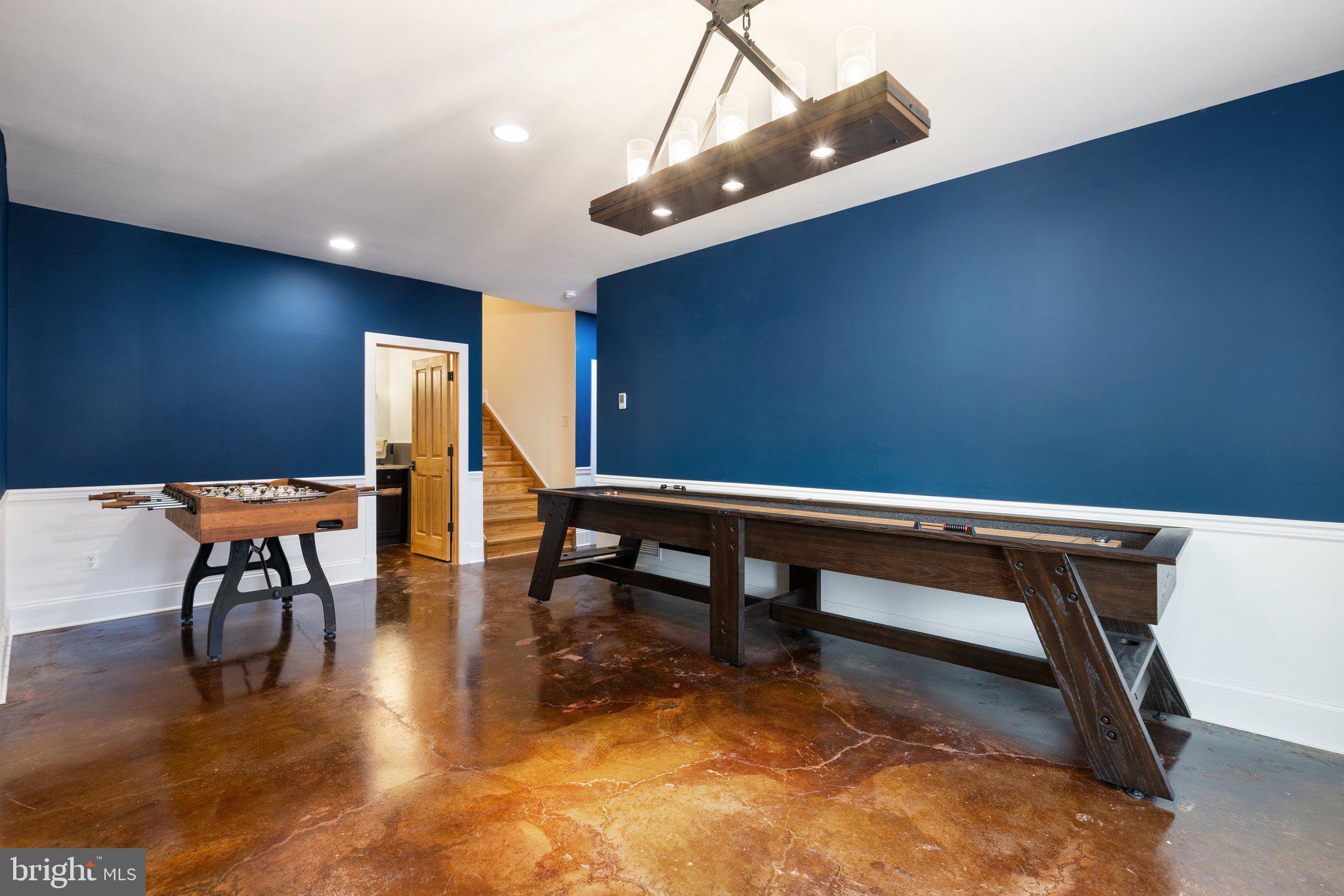 6416 Weadon Ridge Lane Marshall, VA 20115 - Photo 68 of 92 Fin LL Game Room Opens to Full Bath & Stairs