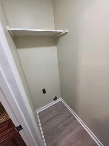 a view of a small space