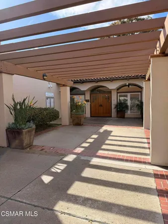 a view of a garage