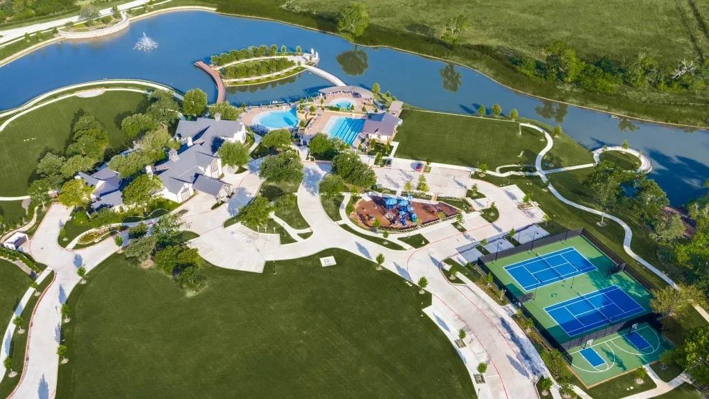 2700 Genuine Risk Court Celina, TX 75009 - Photo 4 of 9 an aerial view of a house