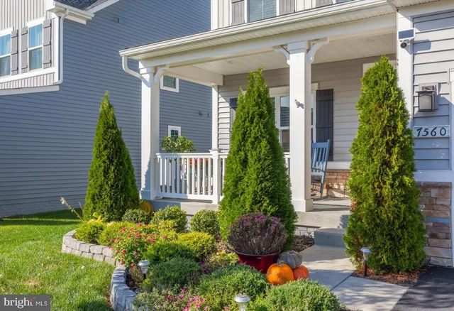 a front view of a house having yard