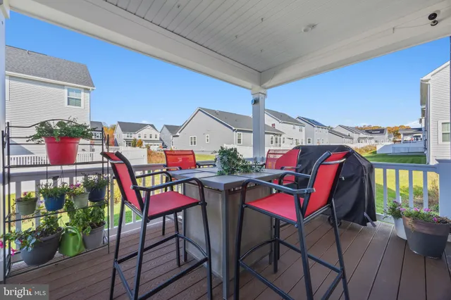 a view of a chairs in balcony