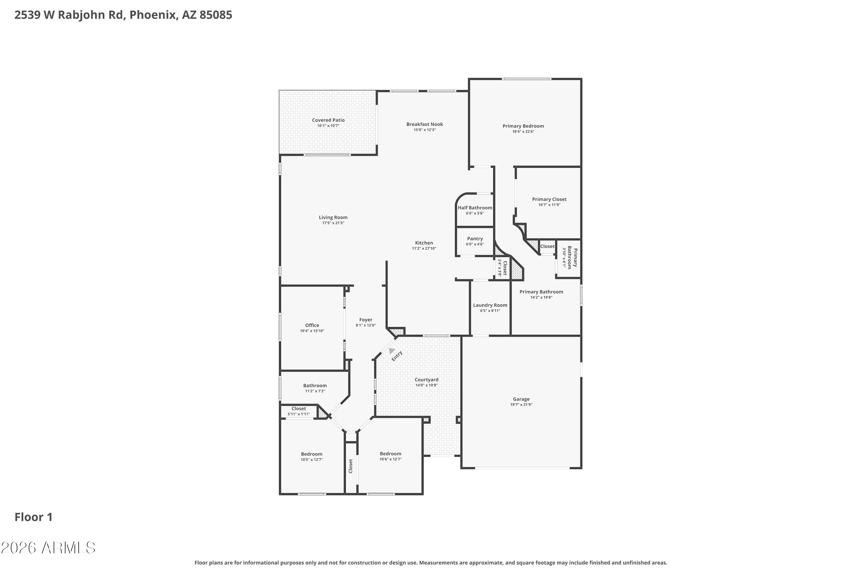 2539 West Rabjohn Road Phoenix, AZ 85085 - Photo 97 of 97