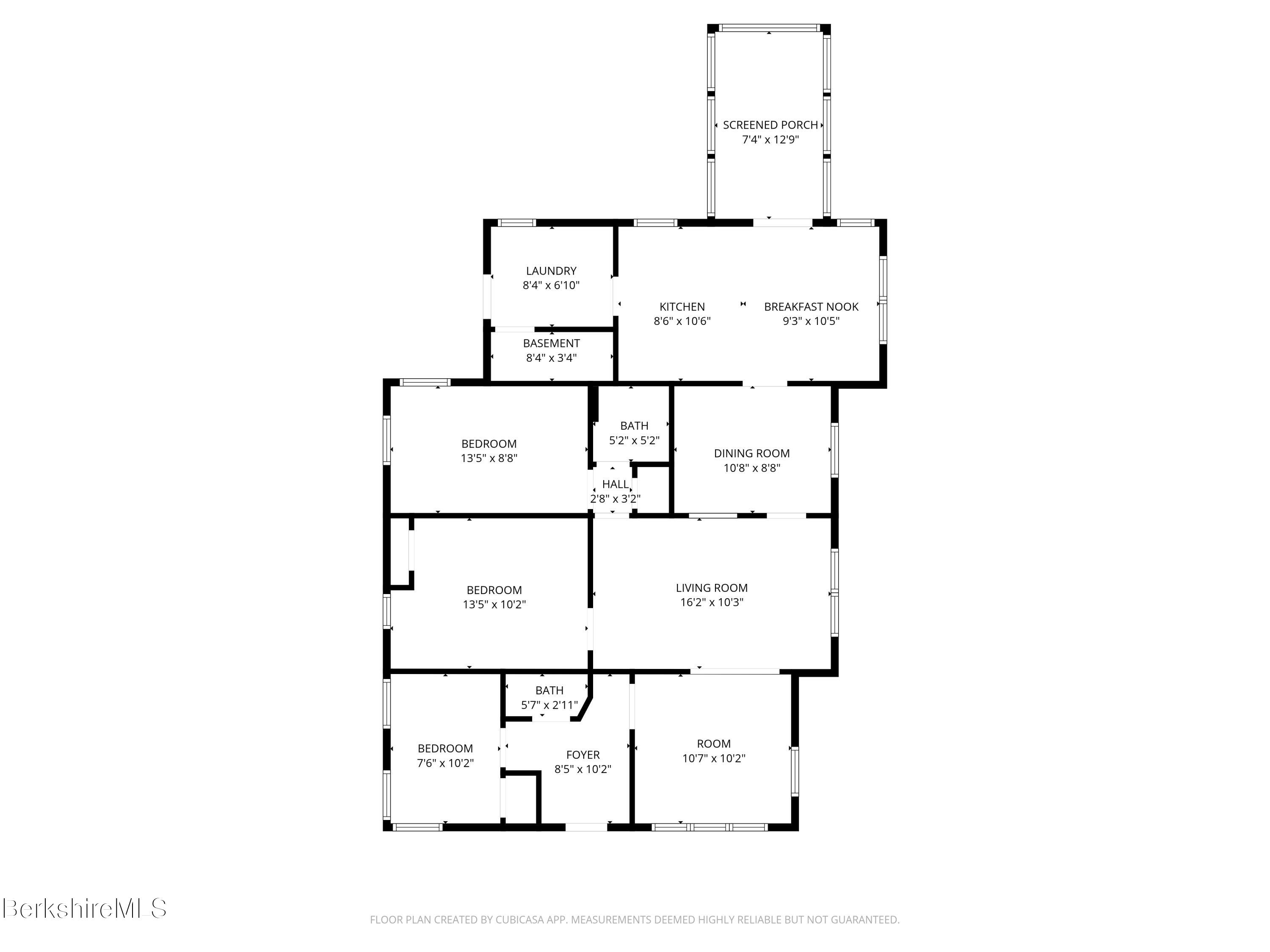 58 Sheffield Road Egremont, MA 01230 - Photo 26 of 26 FLOOR PLAN