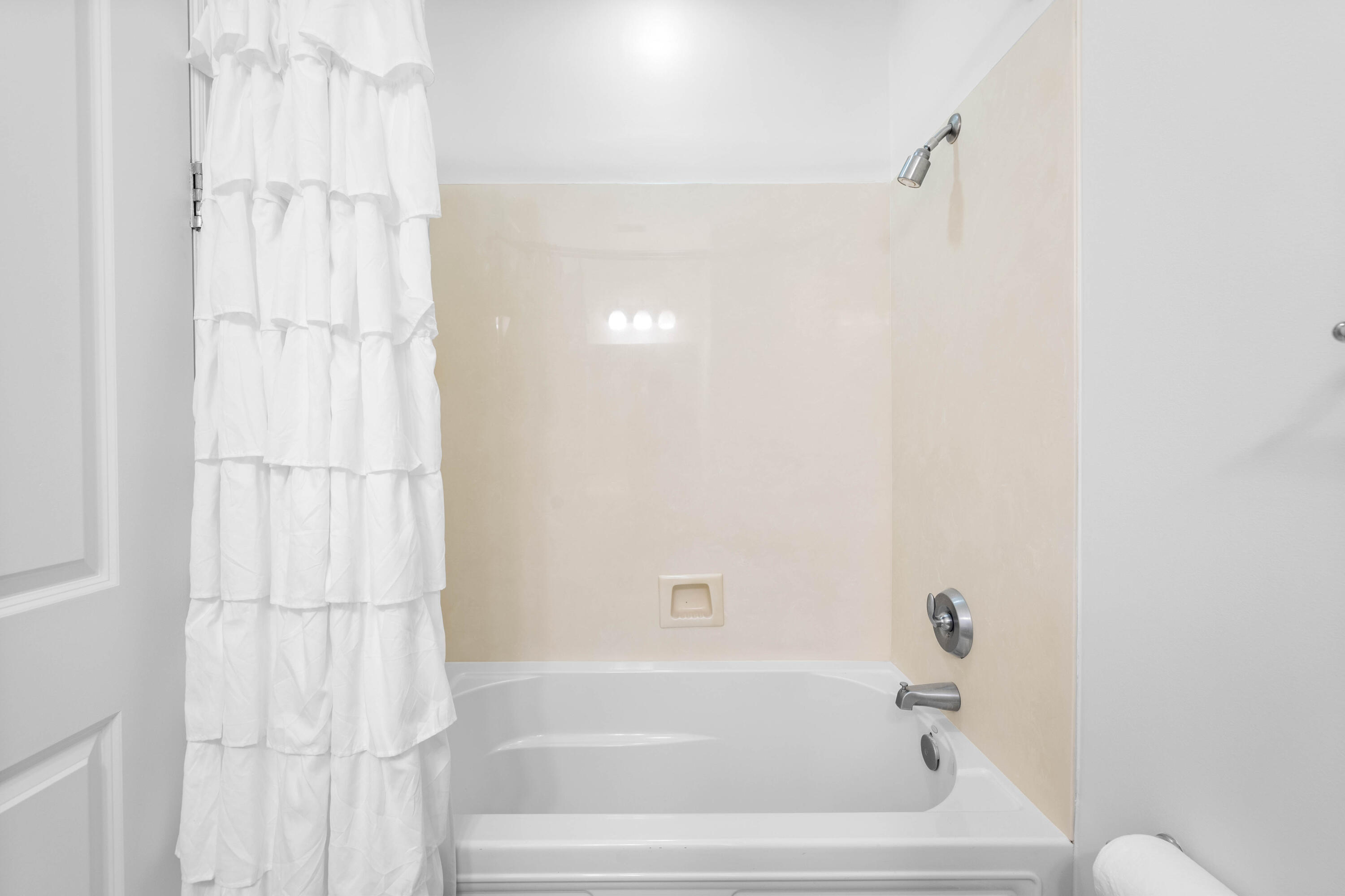 9961 East County Highway 30A, Unit 205 Inlet Beach, FL 32461 - Photo 28 of 45 a bathroom with a bathtub and shower