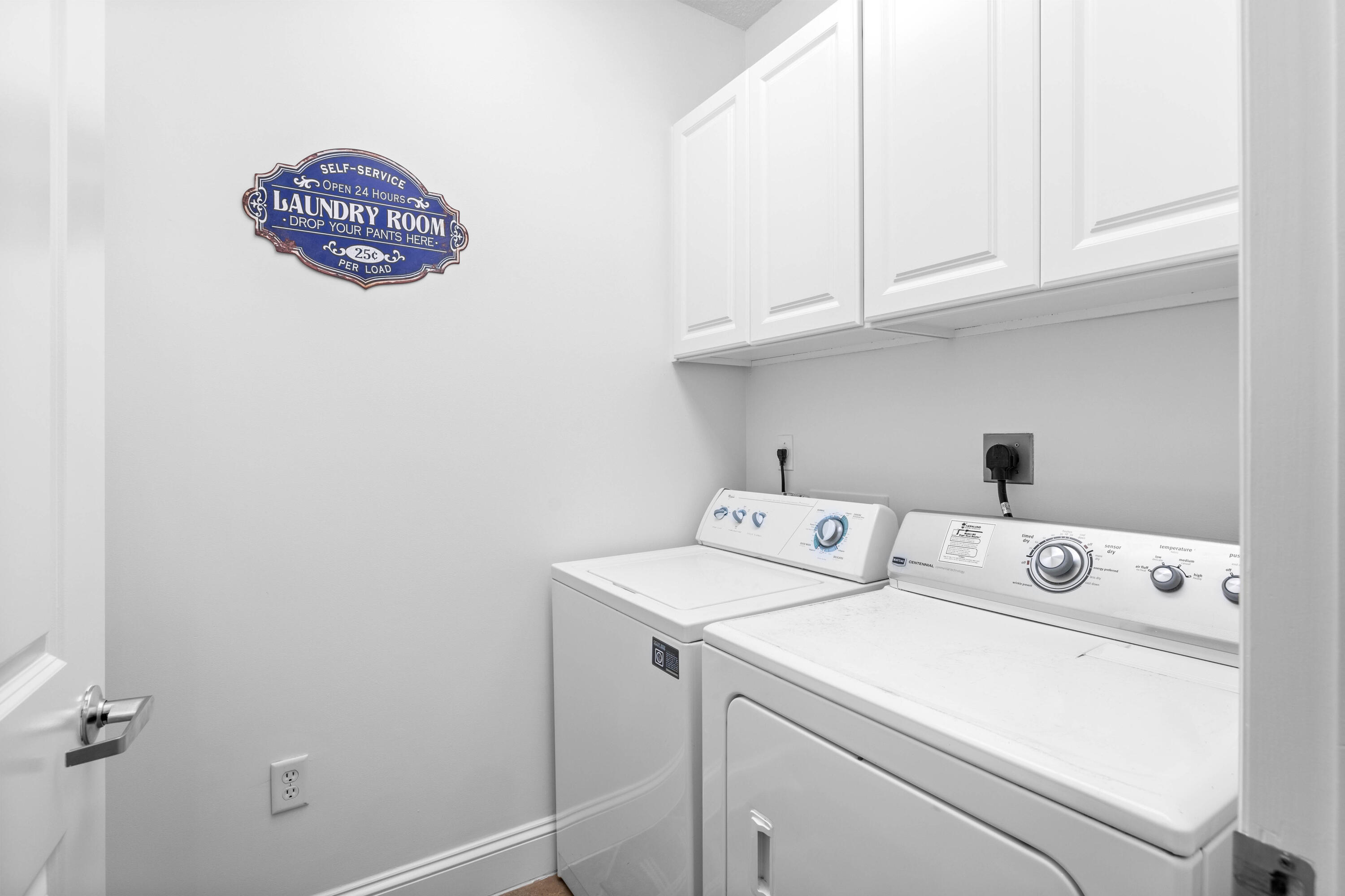 9961 East County Highway 30A, Unit 205 Inlet Beach, FL 32461 - Photo 33 of 45 a utility room with dryer and washer