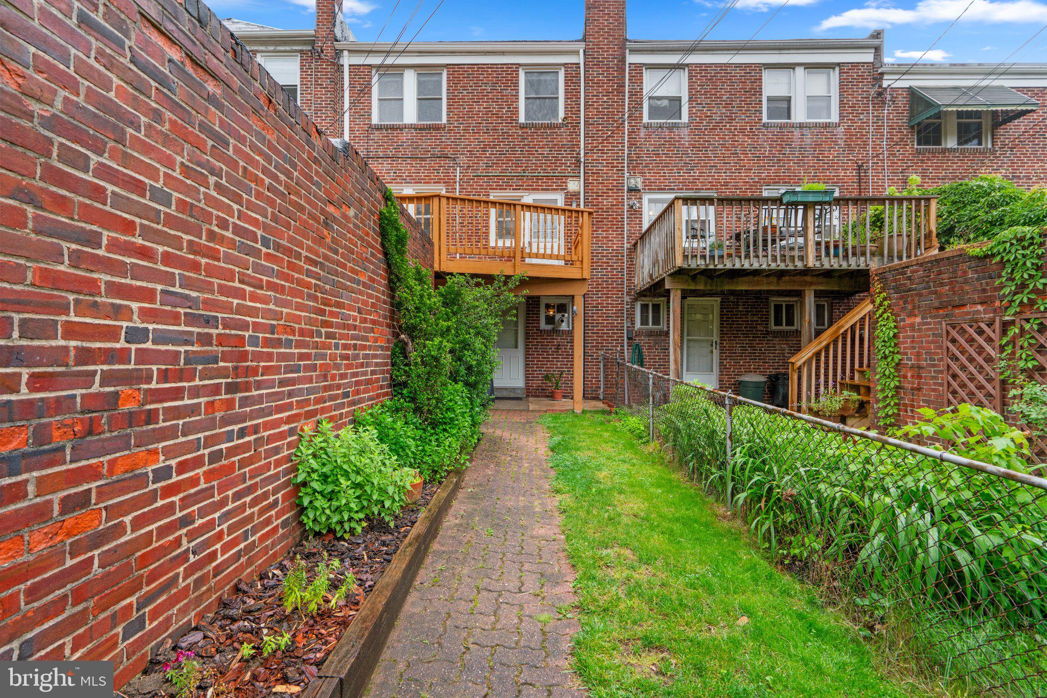 436 Overbrook Road Catonsville, MD 21228 - Photo 26 of 45 Walkway from alley, space for a garden