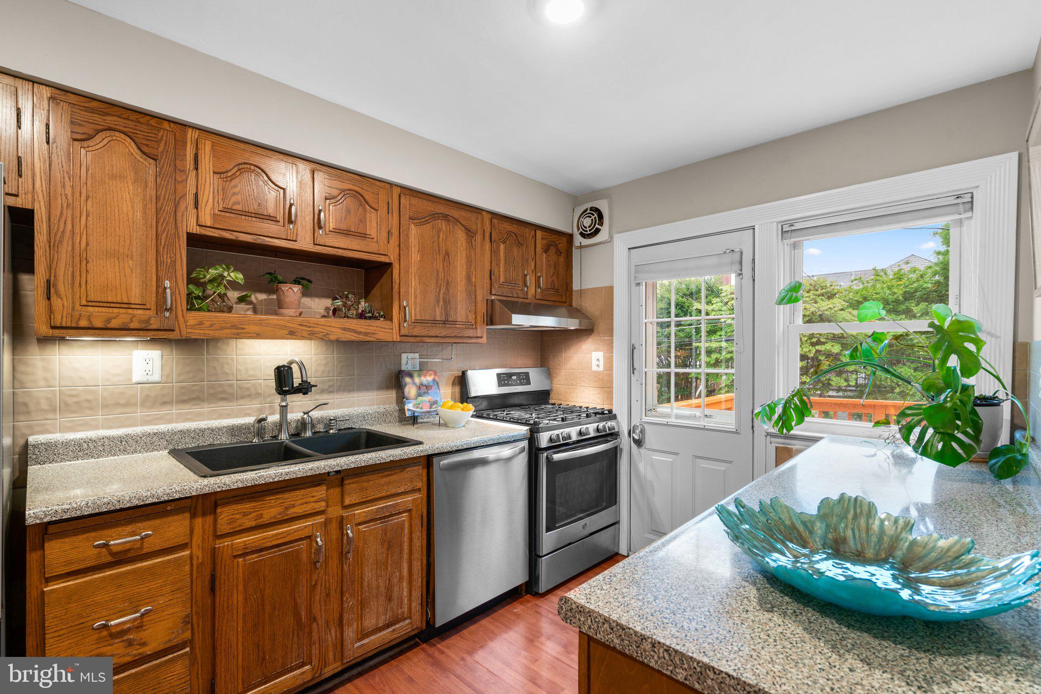 436 Overbrook Road Catonsville, MD 21228 - Photo 10 of 45 Plenty of counter space, access to back deck