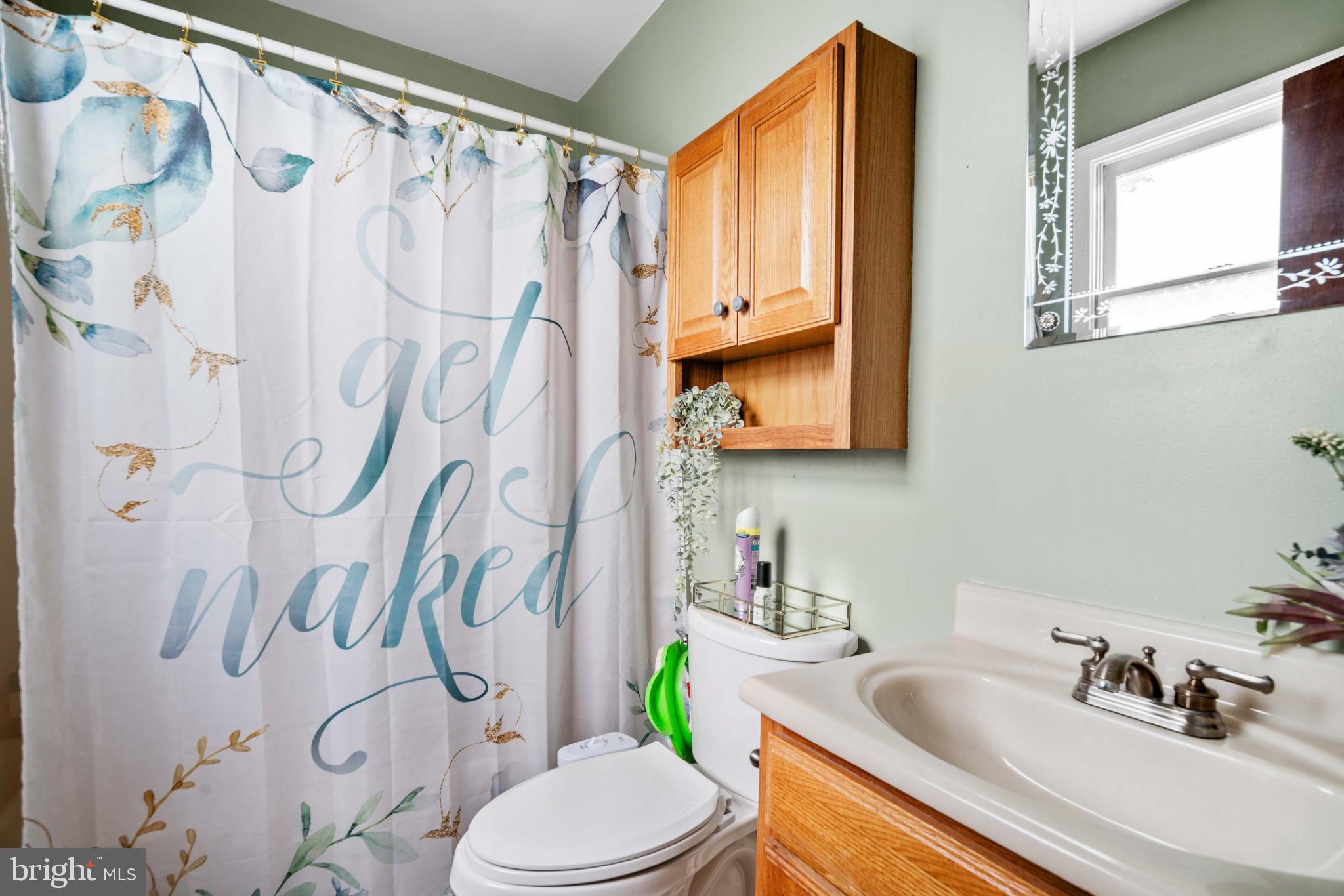 11543 San Rafael Road Lusby, MD 20657 - Photo 16 of 20 a bathroom with a sink vanity mirror and toilet