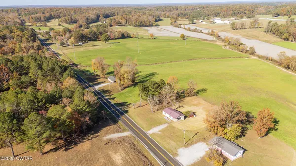an aerial view of ocean beach and residential houses