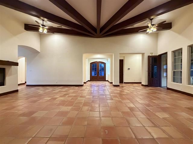 12410 Keith Road Beaumont, TX 77713 - Photo 6 of 45 a view of an empty room with a fireplace