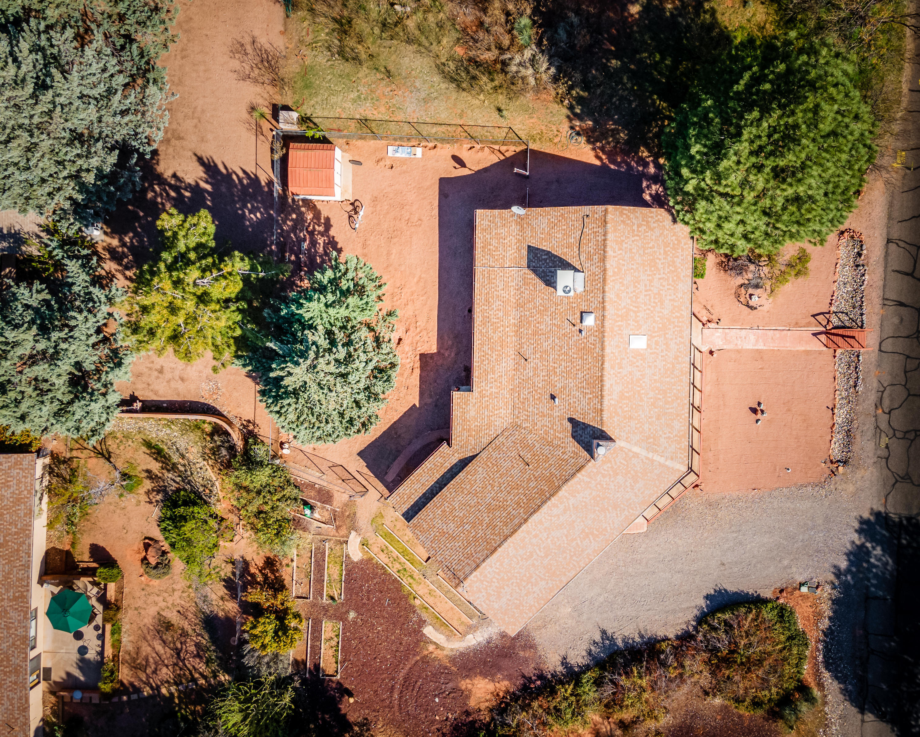 145 Moons View Road Sedona, AZ 86351 - Photo 3 of 22 aerial view