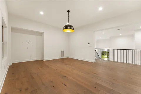 a view of empty room