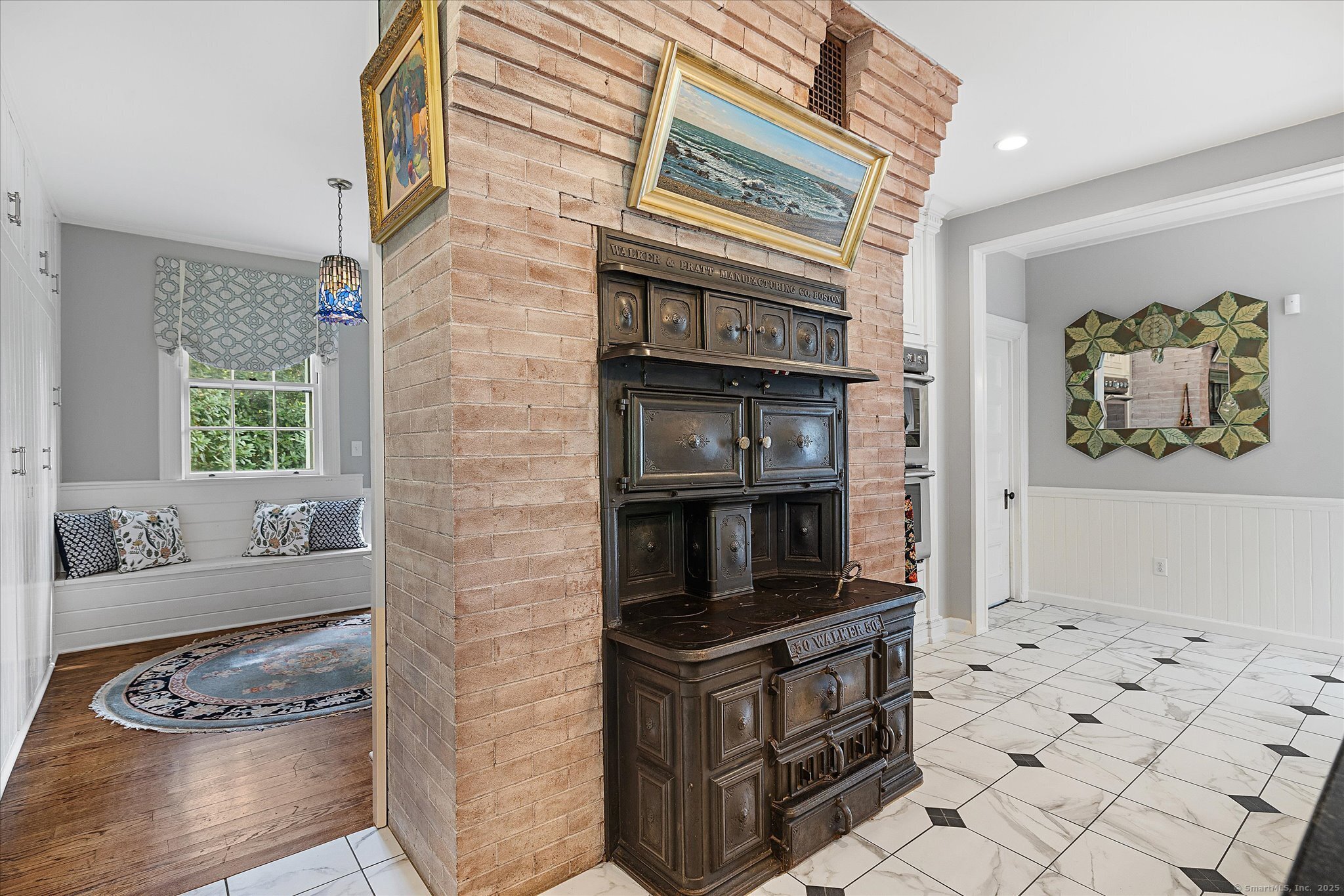 357 Wrights Crossing Road Pomfret, CT 06259 - Photo 15 of 40 a kitchen with stainless steel appliances granite countertop a stove and a refrigerator