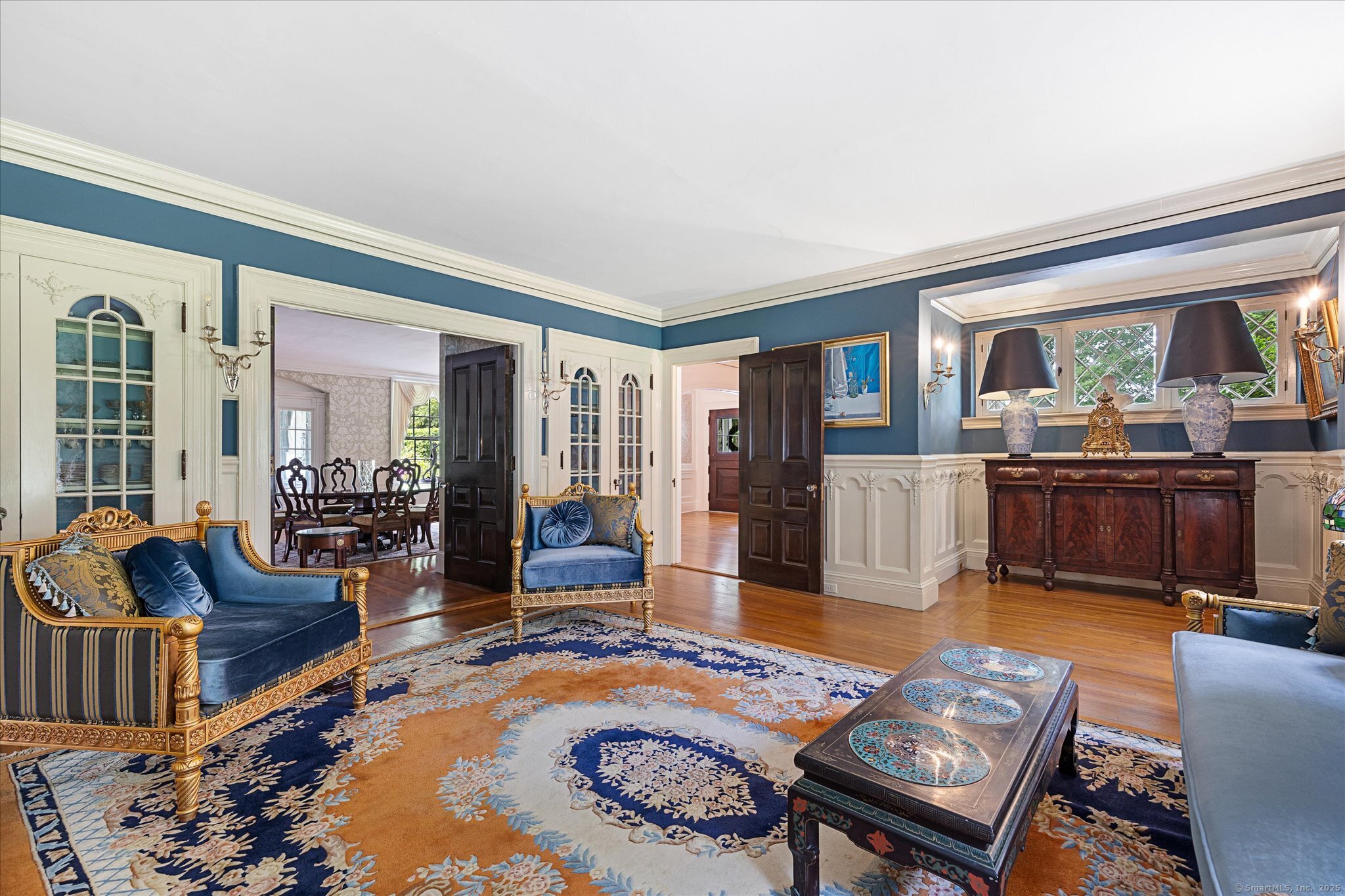357 Wrights Crossing Road Pomfret, CT 06259 - Photo 21 of 40 a living room with furniture fireplace and a table