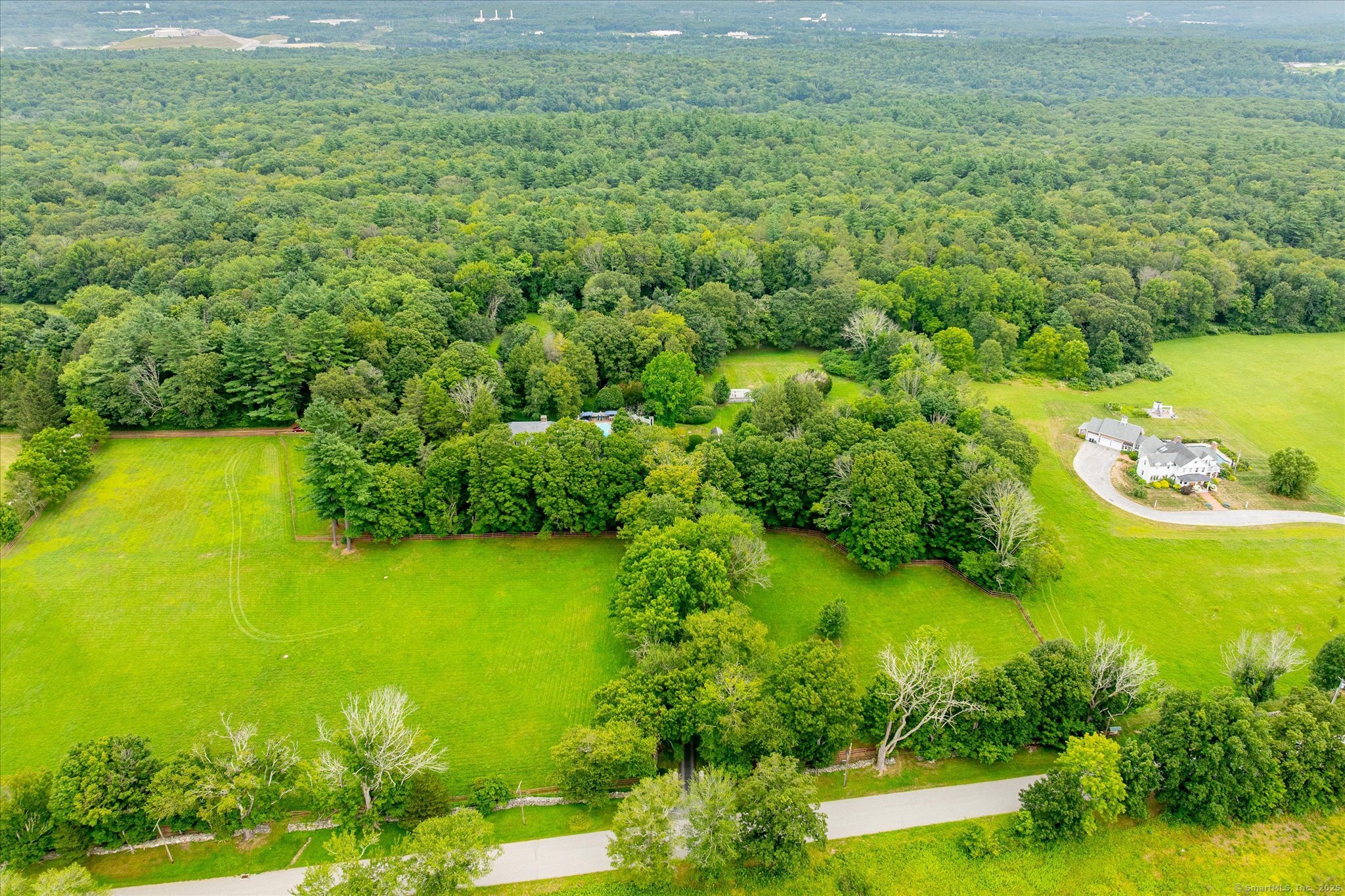 357 Wrights Crossing Road Pomfret, CT 06259 - Photo 34 of 40 a view of an outdoor space and a yard