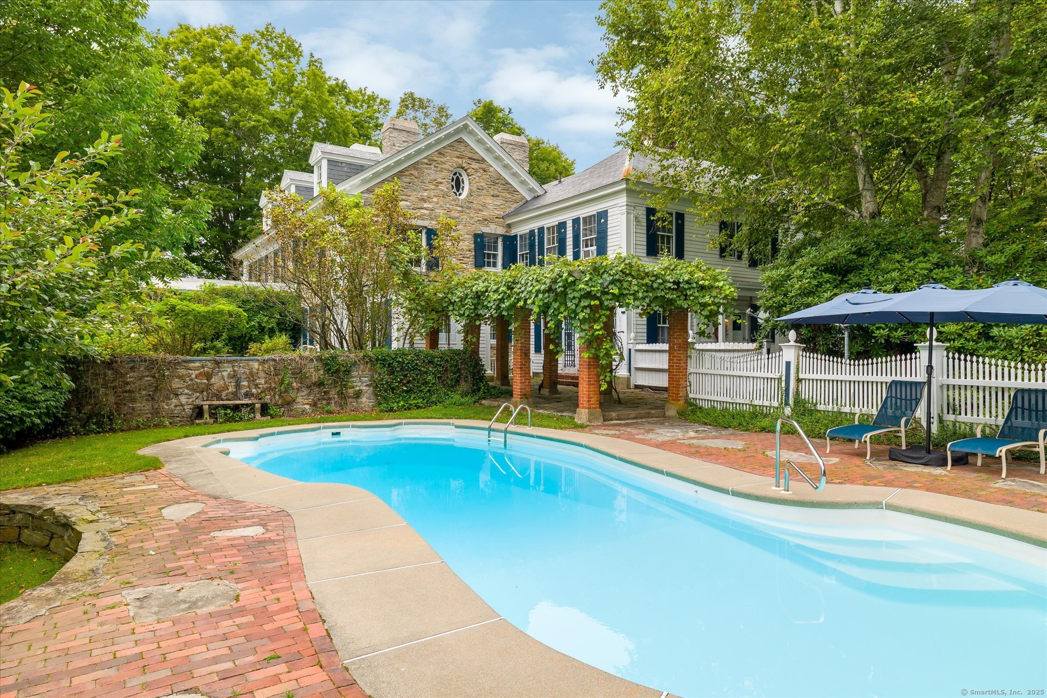357 Wrights Crossing Road Pomfret, CT 06259 - Photo 7 of 40 a view of a house with swimming pool and a yard