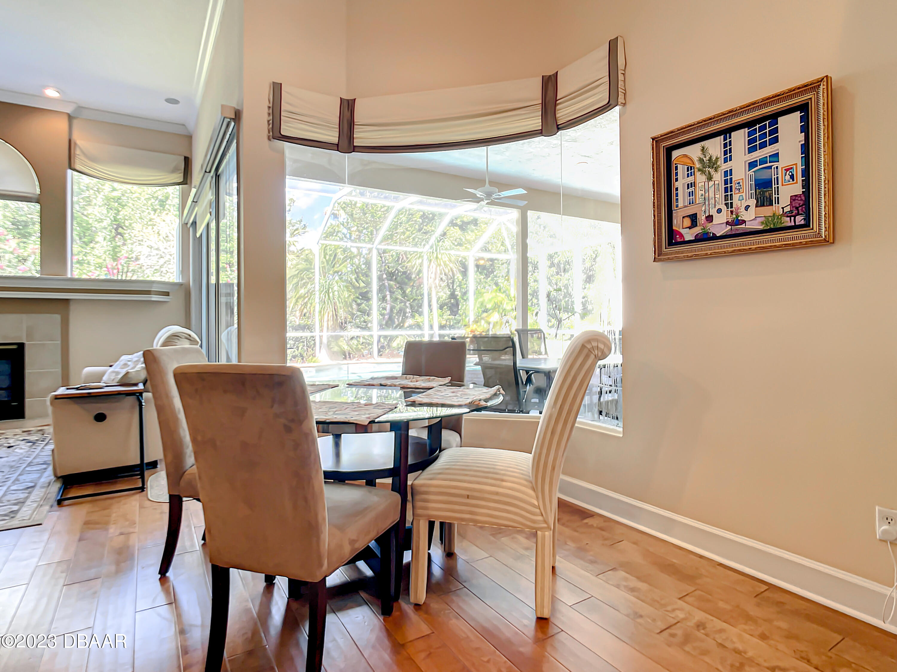 123 Deep Woods Way Ormond Beach, FL 32174 - Photo 20 of 66 a dining room with furniture window wooden floor