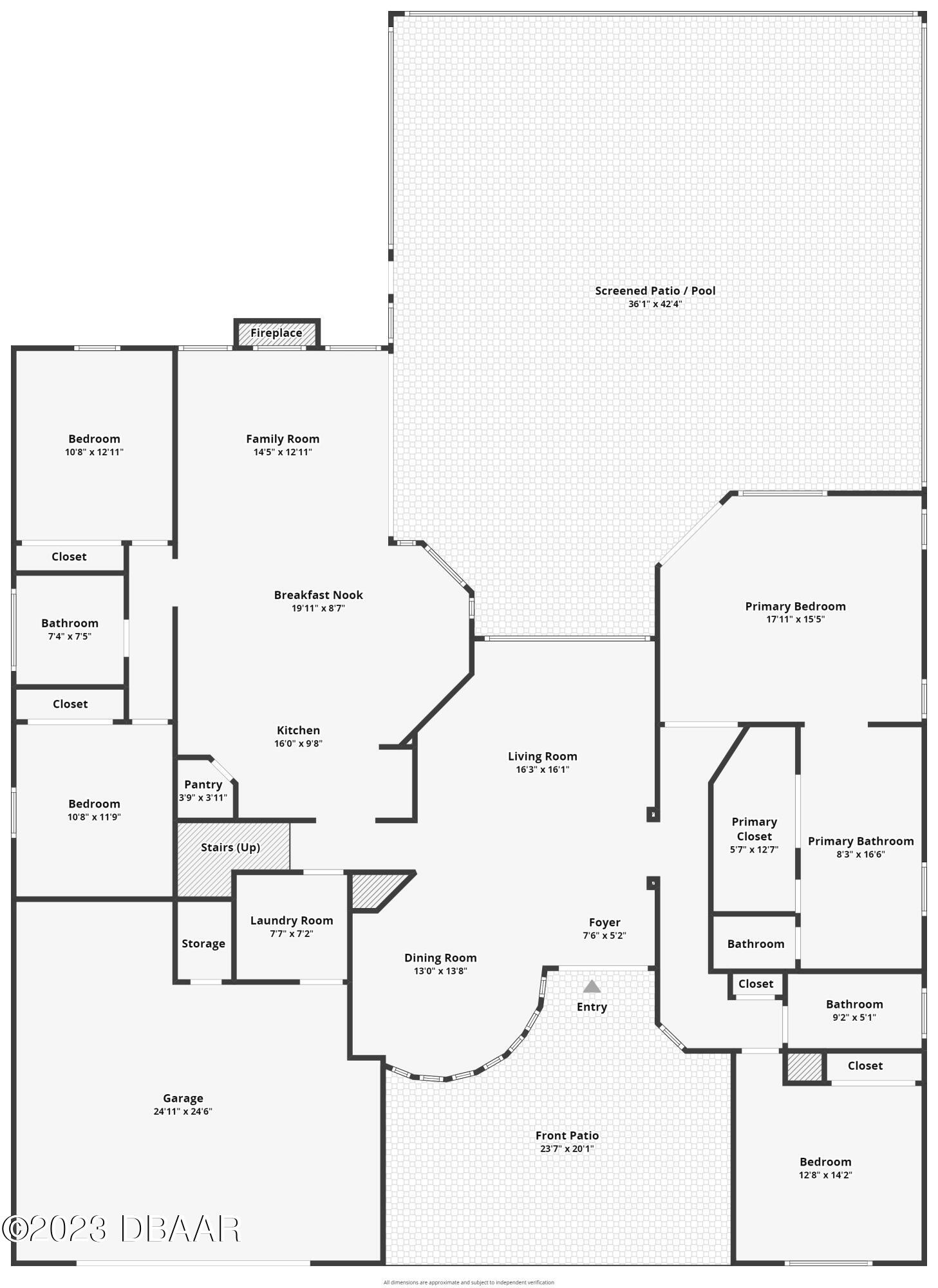 123 Deep Woods Way Ormond Beach, FL 32174 - Photo 66 of 66 -123 Deep Woods Way-Floor Plan-1
