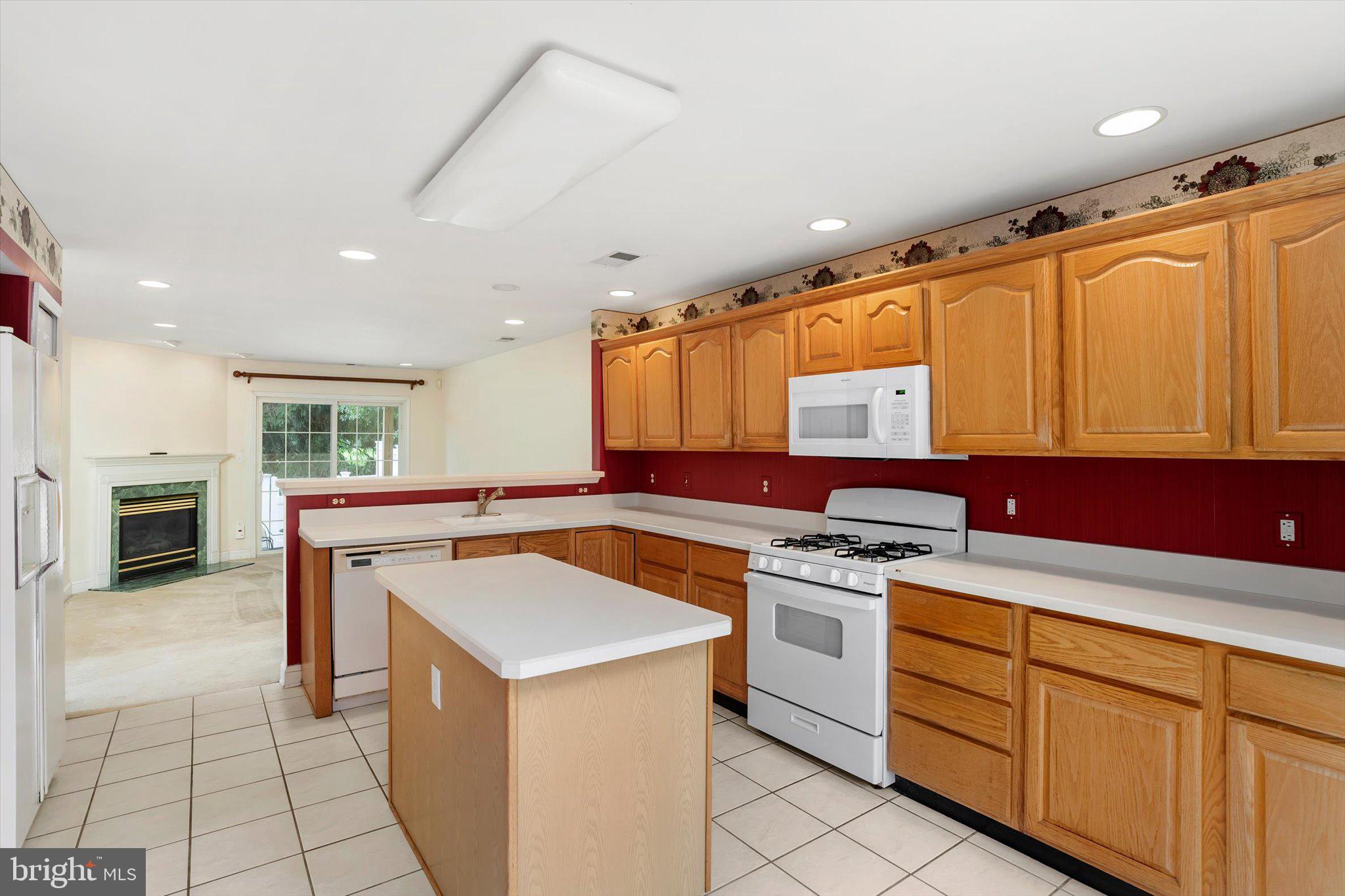 132 Coburn Road Pennington, NJ 08534 - Photo 23 of 50 Spacious kitchen with warm wood tones.