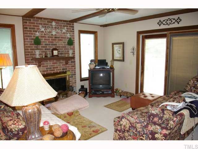 3608 Morningside Drive Raleigh, NC 27607 - Photo 5 of 9 Great Family Room with Fireplace