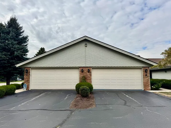 an empty room with a fireplace