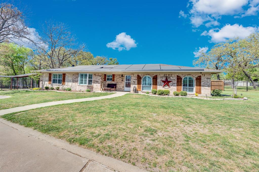 2263 Old Dicey Road Weatherford, TX 76085 - Photo 39 of 40 a view of a house with a yard