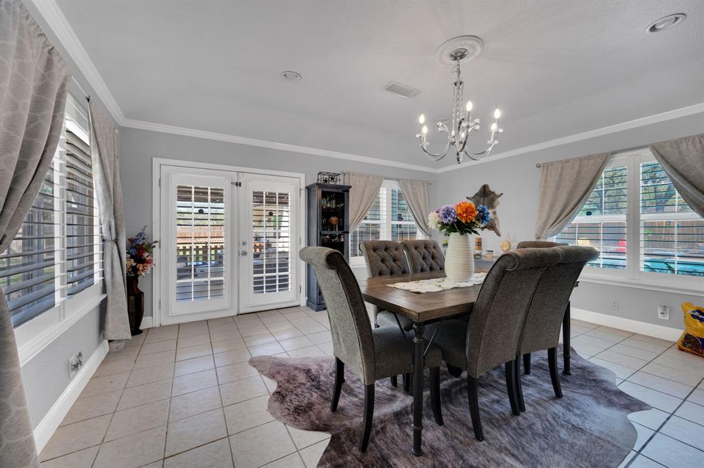 2263 Old Dicey Road Weatherford, TX 76085 - Photo 6 of 40 a view of a dining room with furniture window and outside view