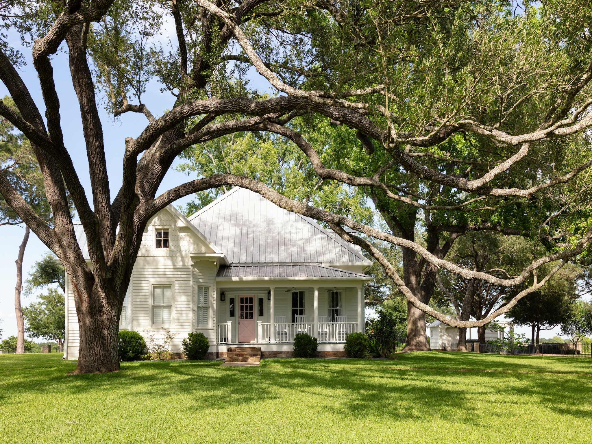 2228 Center Hill Road Bellville, TX 77418 - Photo 25 of 50 a front view of house with yard and green space
