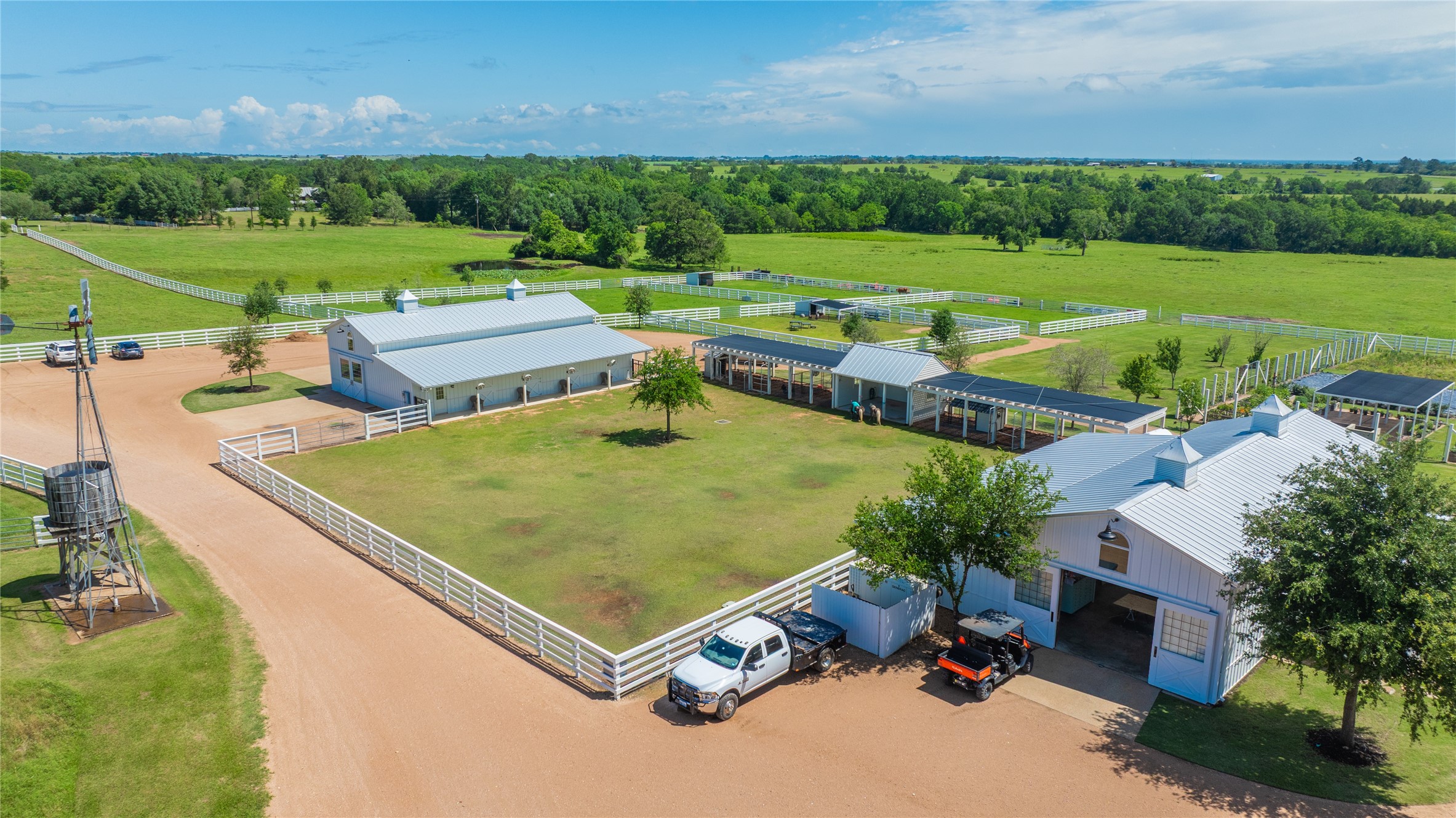 2228 Center Hill Road Bellville, TX 77418 - Photo 40 of 50 Fenced paddock—perfect for housing livestock, such as the resident donkeys and pony.