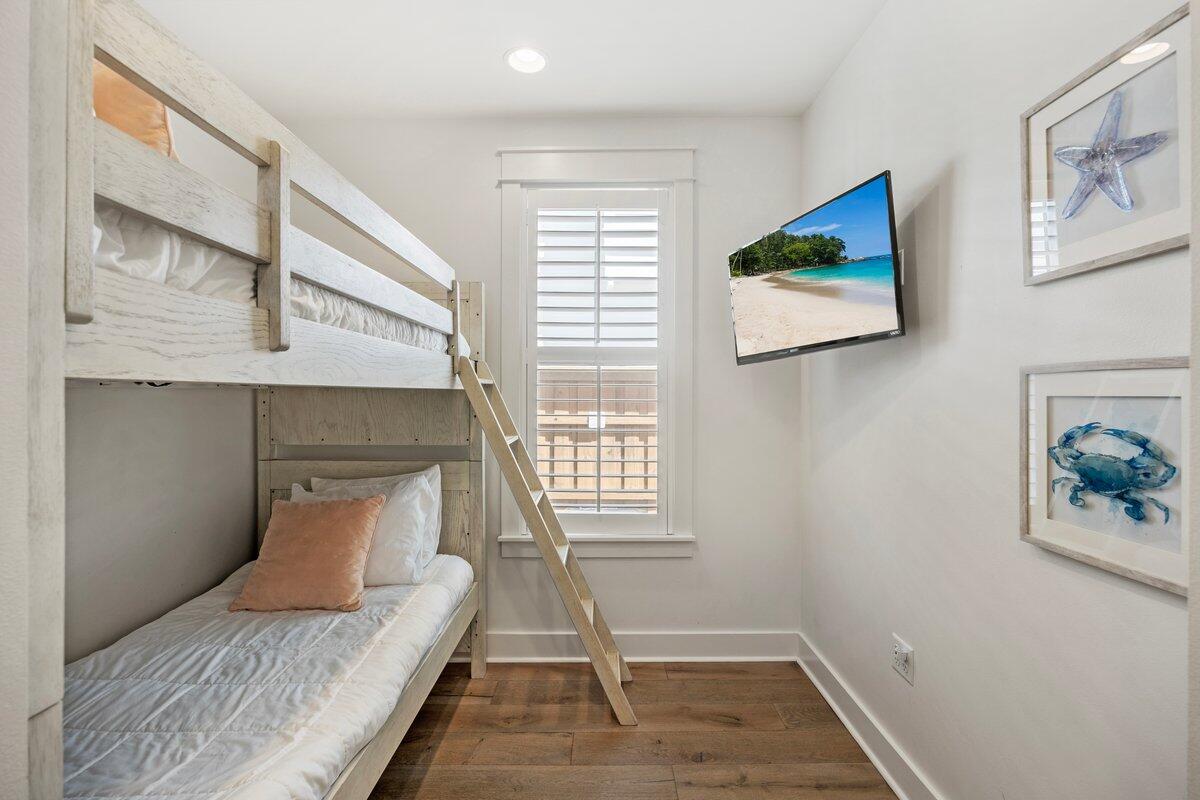 46 Lake Street Miramar Beach, FL 32550 - Photo 28 of 56 a bedroom with a bed and a window