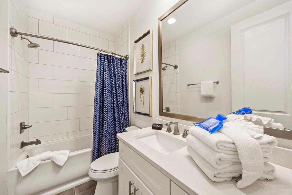 46 Lake Street Miramar Beach, FL 32550 - Photo 42 of 56 a bathroom with a sink toilet and shower