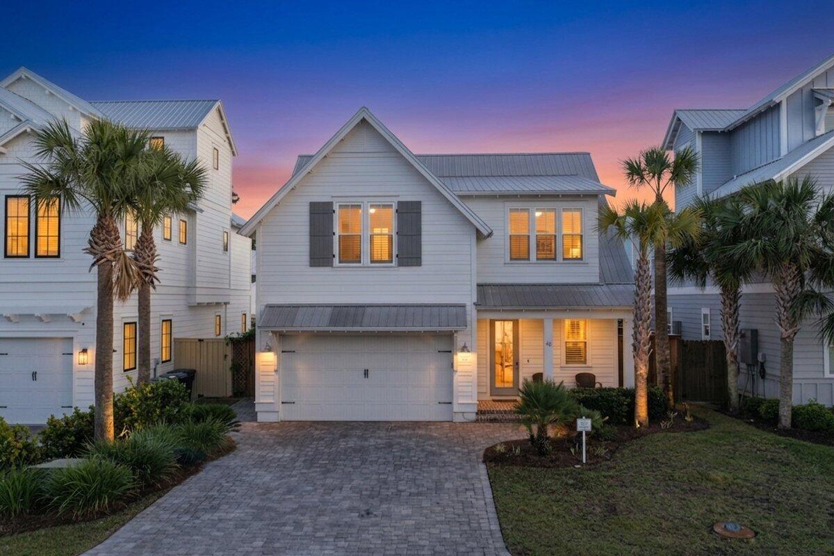 46 Lake Street Miramar Beach, FL 32550 - Photo 49 of 56 a front view of a house with a yard